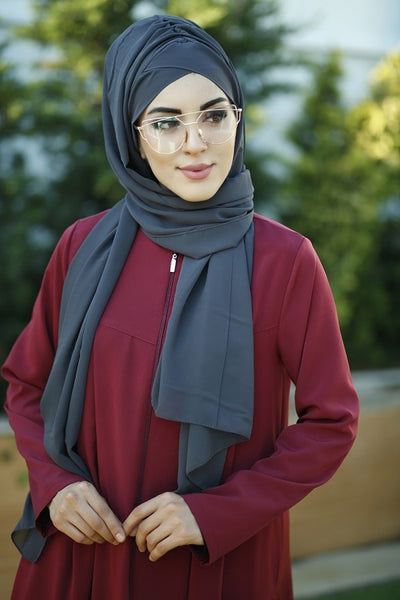 Hijab bonnet integré