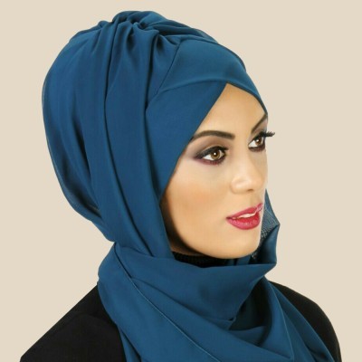 Hijab bonnet integré