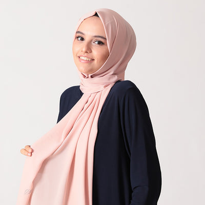 Luxury crepe hijab