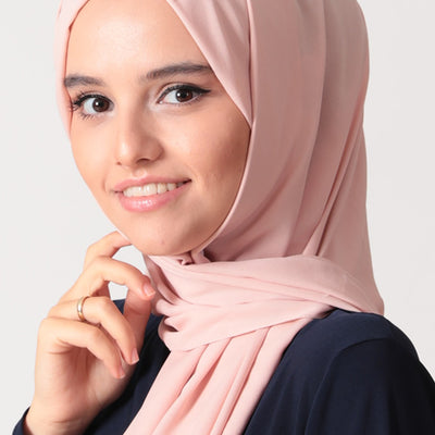 Luxury crepe hijab