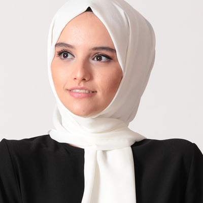 Luxury crepe hijab