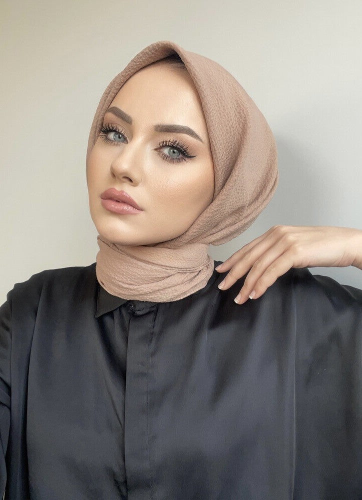 Hijab Carré gaufré