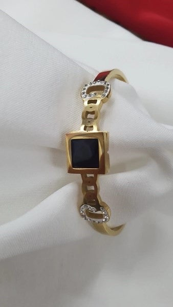 Black Square Bracelet