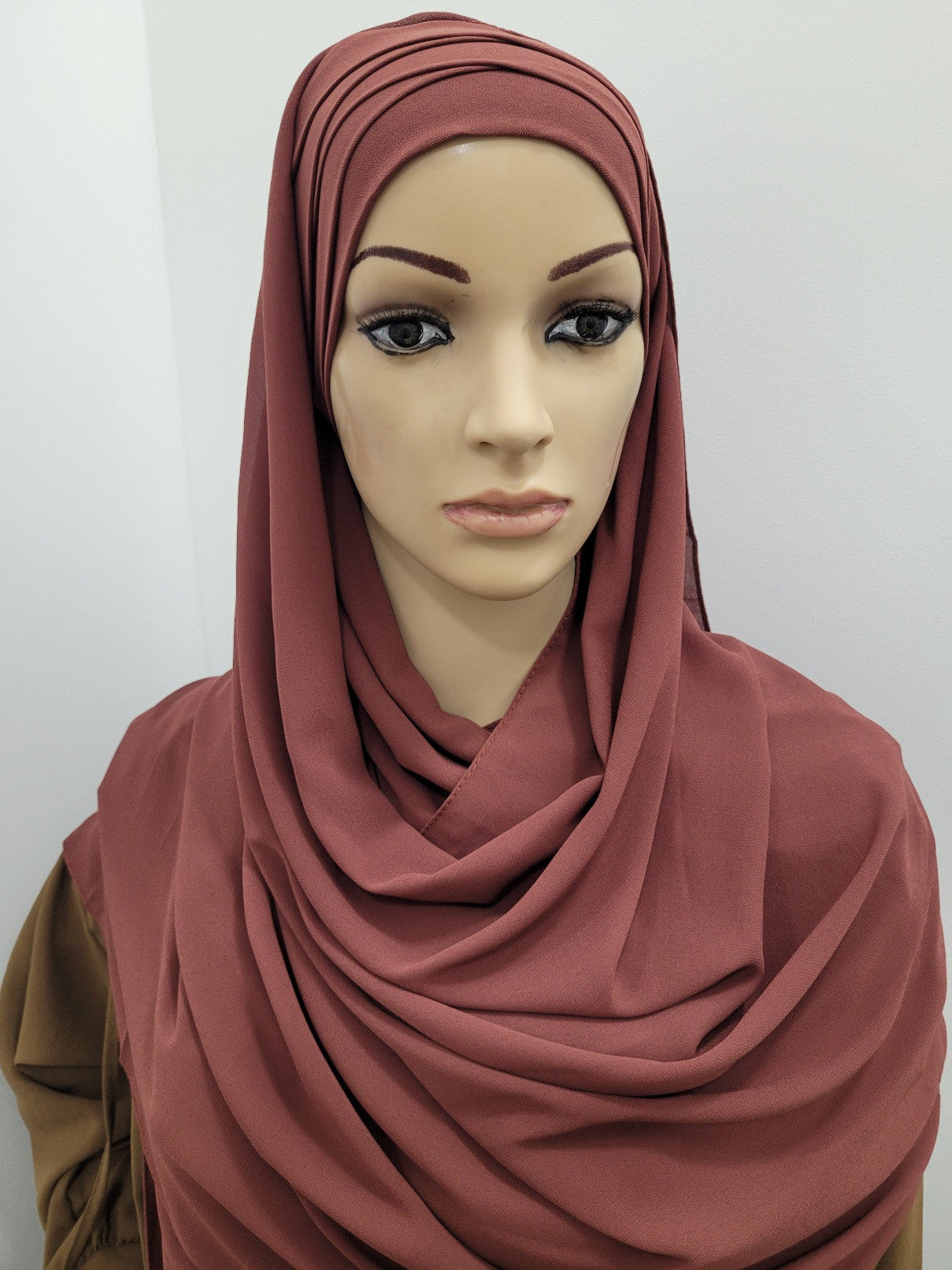 Hijab croisé prêt à enfilé