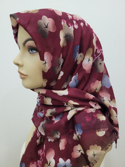 printed hijab