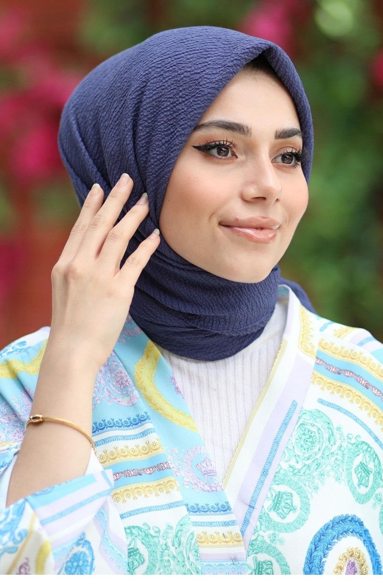 Hijab Carré gaufré