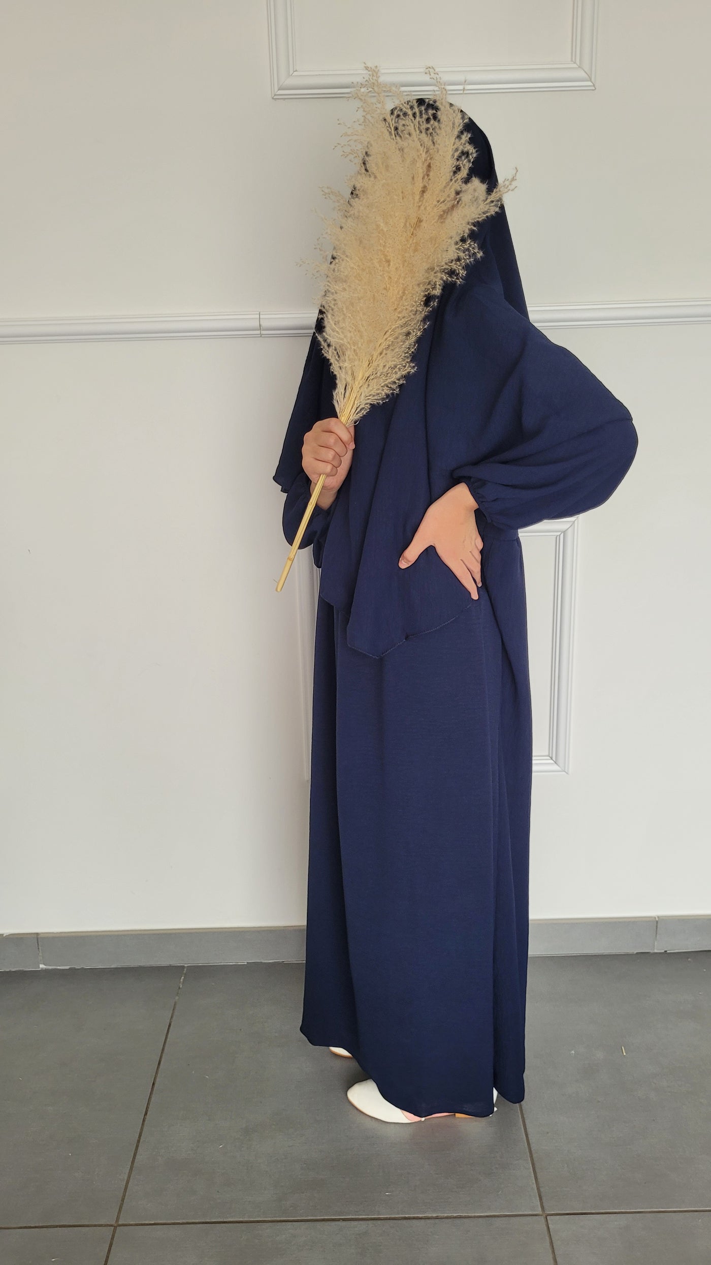 Children's abaya and khimar set